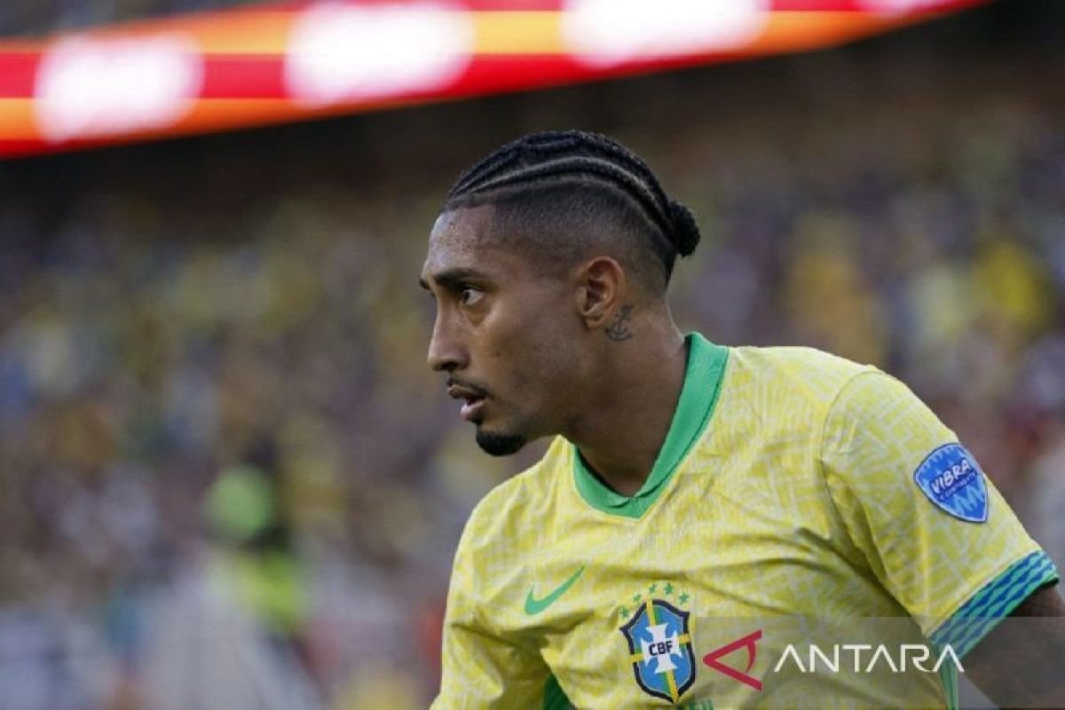 Raphinha Percaya Diri Bisa Cetak Gol Melawan Timnas Argentina