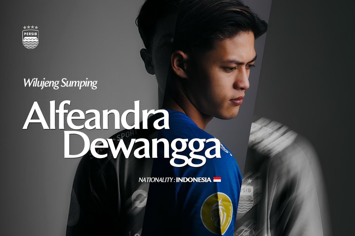 Alfeandra Dewangga Bergabung dengan Persib Bandung Resmi Memakai Seragam